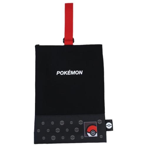 ポケットモンスター キャラクター シューズバッグ シューズケース クロ モンスターボール ポケモン