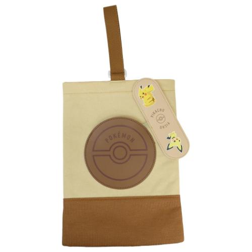 シューズバッグ シューズケース ポケットモンスター ベージュ マルヨシ ポケモン