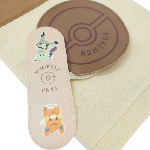 シューズバッグ シューズケース ポケットモンスター ベージュ マルヨシ ポケモン