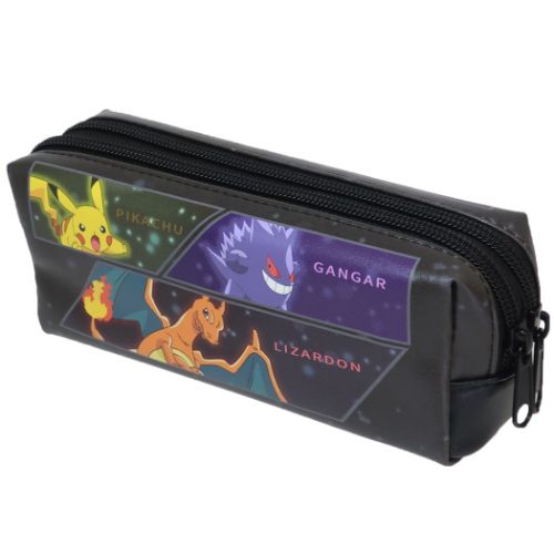 ペンケース ツインファスナーポーチ ピカチュウ ゲンガー リザードン