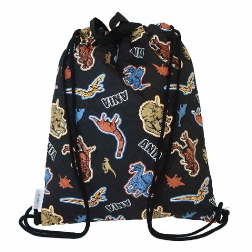 キルトナップサック ナップサック 恐竜 アニア アニマルアドベンチャー クロ マルヨシ