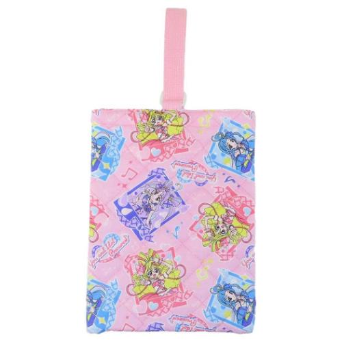 キミとアイドルプリキュア グッズ シューズバッグ アニメキャラクター キルトシューズケース プリキュア