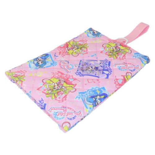 キミとアイドルプリキュア グッズ シューズバッグ アニメキャラクター キルトシューズケース プリキュア