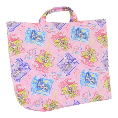 キルトレッスンバッグ大 レッスンバッグ キミとアイドルプリキュア プリキュア マルヨシ