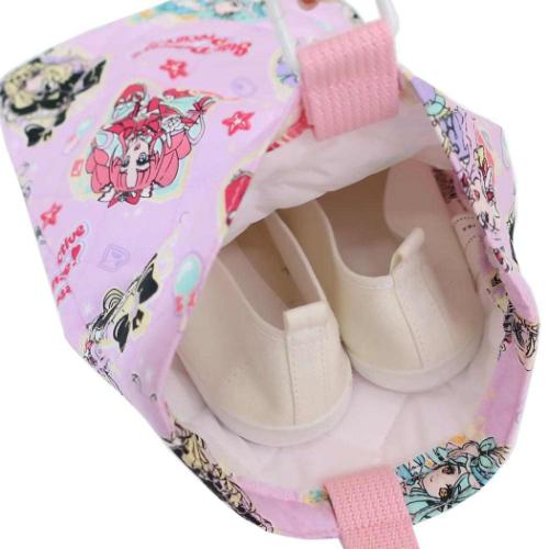 キルトシューズケース シューズバッグ 名探偵プリキュア！ マルヨシ 新学期準備雑貨