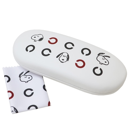 スヌーピー クロス付メガネケース ピーナッツ 眼鏡ケース キャラクター プレゼント 男の子 女の子 ギフト バレンタイン