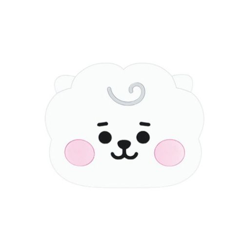 BT21 シリコンミラー 手鏡 RJ LINE FRIENDS キャラクター プレゼント 男の子 女の子 ギフト バレンタイン｜cinemacollection