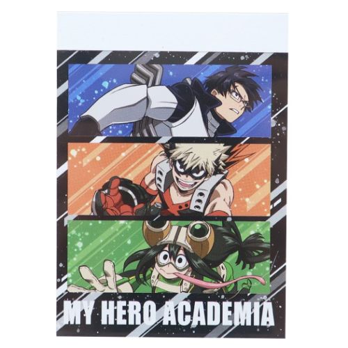僕のヒーローアカデミア ミニミニメモ 少年ジャンプ メモ帳 アニメキャラクター 集合b キャラクターのシネマコレクション 通販 Paypayモール