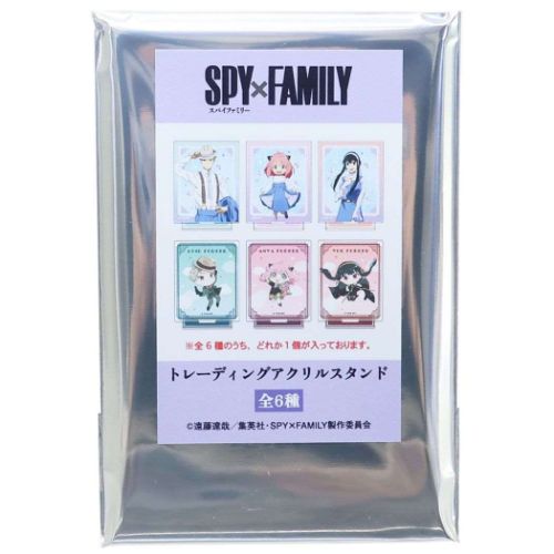 スパイファミリー SPY FAMILY グッズ コレクション雑貨 少年ジャンプ アニメキャラクター トレーディングアクリルスタンド 全6種