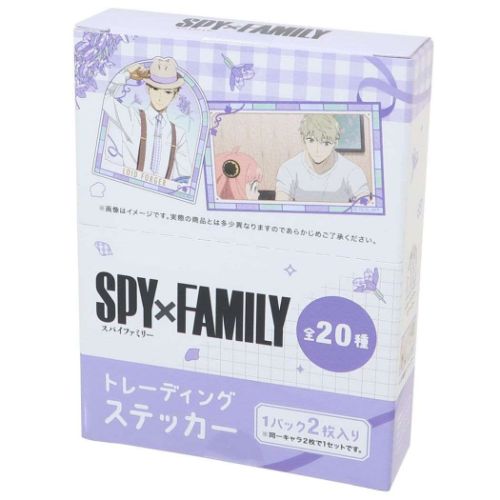 SPY FAMILY アニメキャラクター シールセット トレーディングステッカー 全20種 【才華】 20個入セット 少年ジャンプ