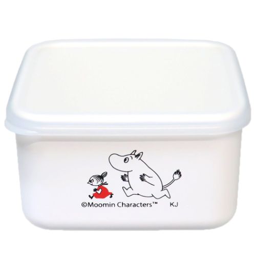 ムーミン グッズ フードコンテナ 北欧 キャラクター スクエア食品保存