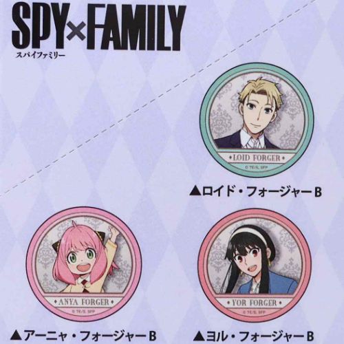 スパイファミリー SPY FAMILY トレーディングホロ缶バッジ全6種 缶バッジ MIX 少年ジャンプ アニメキャラクター｜cinemacollection｜03