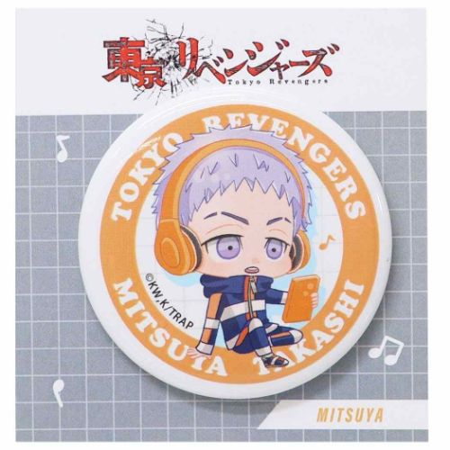 缶バッジ カンバッジ 東京リベンジャーズ ENJOY MUSIC 三ツ谷隆 私服