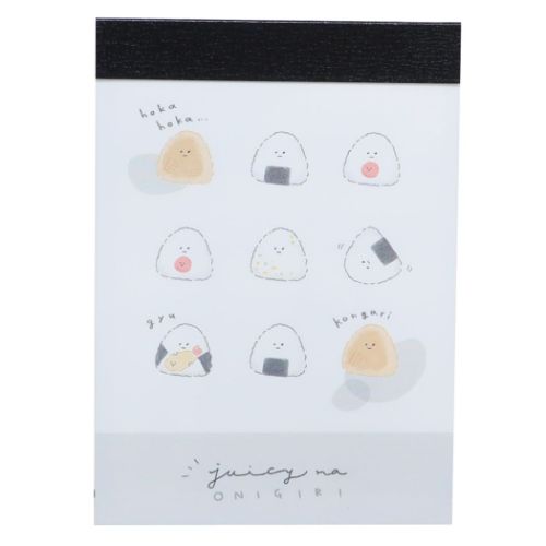 カミオジャパン ジューシーなミニミニメモ メモ帳 おにぎり 新入学 新