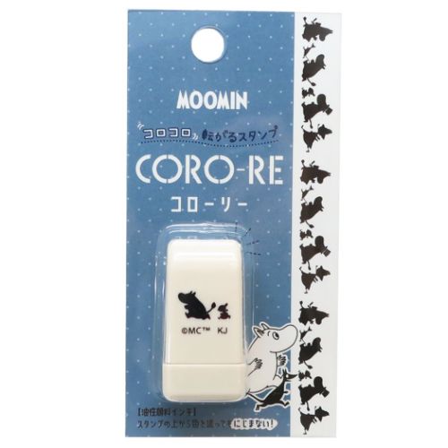 CORO-RE コローリー 転がるスタンプ はんこ ムーミン ムーミン シルエット 北欧 カミオジャパン デコレーション 手帳デコ