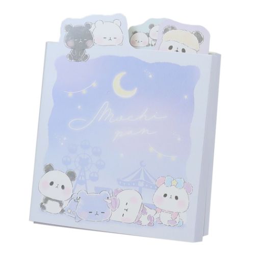 もちもちぱんだ パタパタメモ メモ帳 夜の遊園地 新入学 かわいい