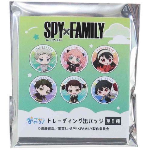 スパイファミリー SPY FAMILY トレーディング缶バッジ 全6種 缶バッジ おっこち2 少年ジャンプ アニメキャラクター