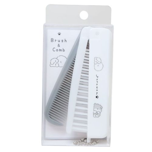 カミオジャパン ヘアブラシ 折りたたみブラシ＆コーム YURUWAN