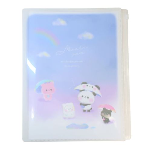 もちもちぱんだ かわいい ポケットファイル ファスナー付き6