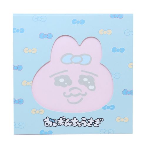 メモ帳 おぱんちゅうさぎ 窓あきメモ フェイス カミオジャパン