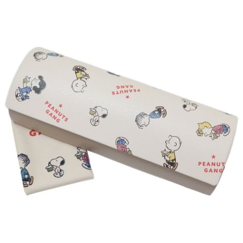 スヌーピー メガネ クロス付きメガネケース カップケーキ ピーナッツ