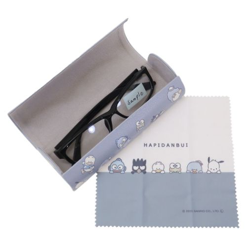 メガネ クロス付きメガネケース サンリオキャラクターズ はぴだんぶい