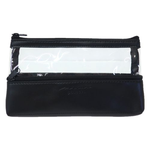 ペンケース 2ポケットクリアペンポーチ : キャラクターのシネマ