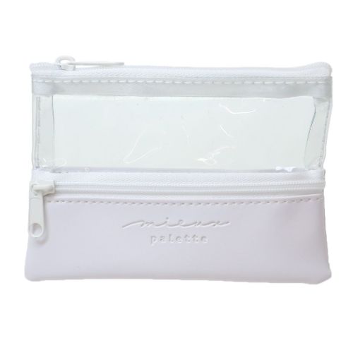 ミニポーチ 2ポケットクリアミニポーチ カミオジャパン 小物入れ