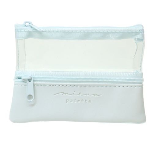 ミニポーチ 2ポケットクリアミニポーチ カミオジャパン 小物入れ