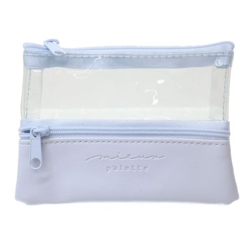 ミニポーチ 2ポケットクリアミニポーチ カミオジャパン 小物入れ