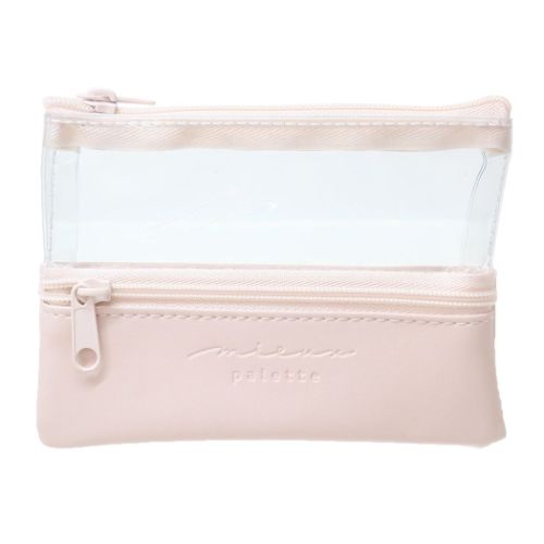 ミニポーチ 2ポケットクリアミニポーチ カミオジャパン 小物入れ