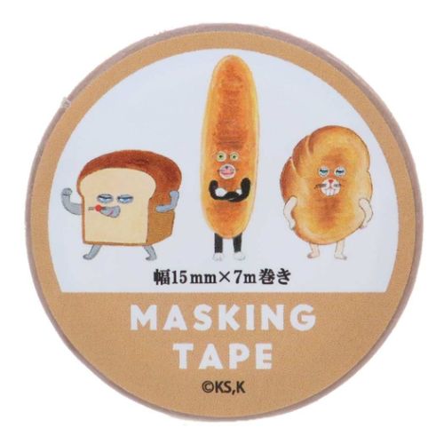クラフトテープ パンどろぼう マスキングテープ カミオジャパン