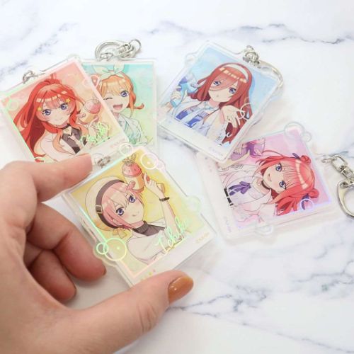 五等分の花嫁 グッズ キーホルダー アニメキャラクター アクリル 