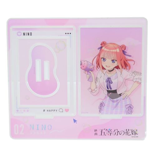 五等分の花嫁 グッズ アクリルスタンド アニメキャラクター フレームアクリルスタンド 二乃｜cinemacollection