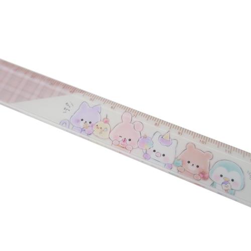 ものさし スリム17cm定規 ZUTTO GYUTTMO 新入学 カミオジャパン