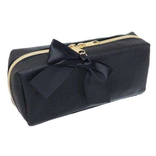 ペンケース BOXペンケース NOIRLEOPARD クリアポーチ カミオ