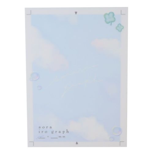 ミニミニメモ SORAIRO GRAPH メモ帳 カミオジャパン 爆買