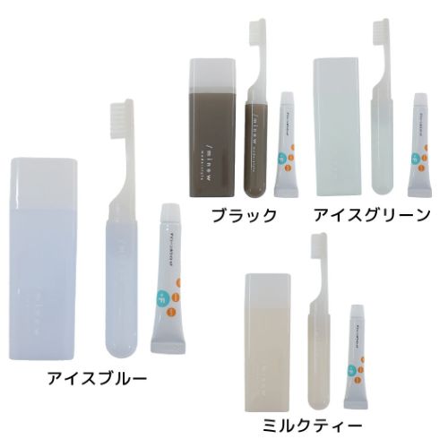 スクエアハミガキセット MODE COLOR モードカラー 歯ブラシ カミオジャパン