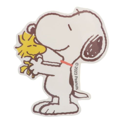スヌーピー ピーナッツ キャラクター キャラクターステッカー ミニデコステッカー