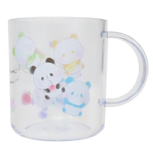 もちもちぱんだ 新学期準備 プラカップ ランチコップ 新入学 カミオジャパン