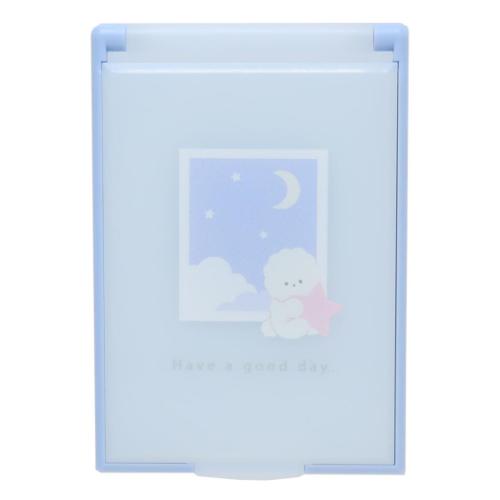 カードミラーS Girly up cosme 手鏡 カミオジャパン BICHON FRISE 爆買