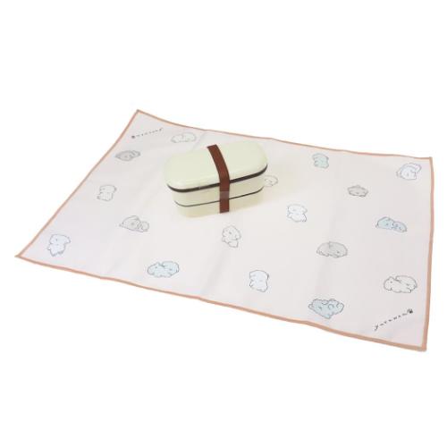 長方形ランチクロス ランチマット YURUWAN 新入学 ちらし カミオジャパン