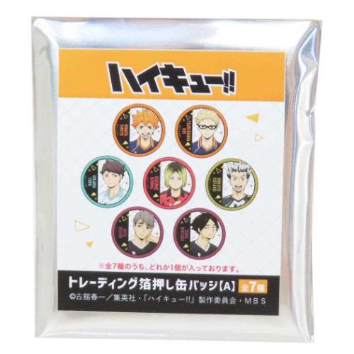 ハイキュー　フルカラー 箔押し　缶バッジ　遠征　ユニフォーム　1BOX DJV ハイキュー 箔押し缶バッジ 1Box - メルカリ