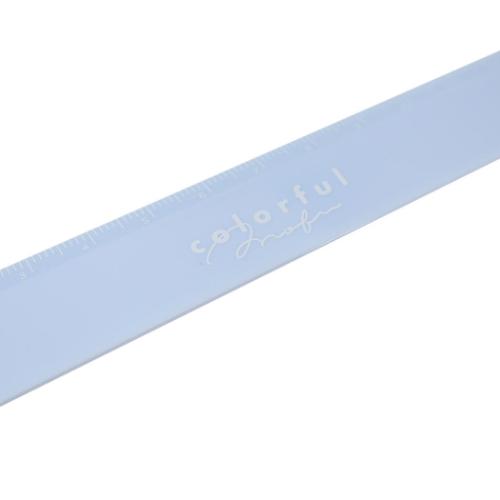 ものさし チルクラウド マスコット付き14cm定規 COLORFUL MOFU 新入学 カミオジャパン 新学期準備文具 小学生