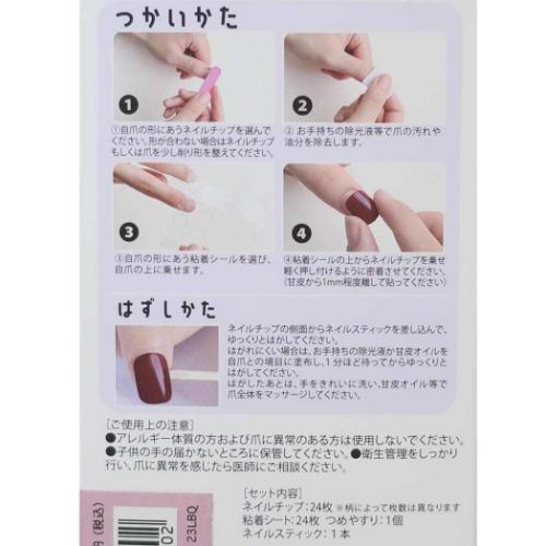 コスメ雑貨 ネイルチップ sparkle