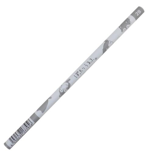 鉛筆 ぽったりうるふ マット軸えんぴつ 2B 新入学 新学期準備文具 かわいい