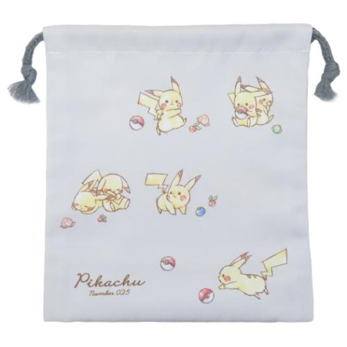 Yahoo! Yahoo!ショッピング(ヤフー ショッピング)ポケットモンスター ポケモン キャラクター 巾着袋 マチ付き巾着 きんちゃくポーチ おでかけ日和