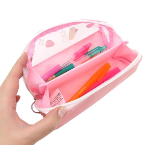 ターンオープンペンケース ペンポーチ 新入学 DELIGHT TEA TIME カミオ