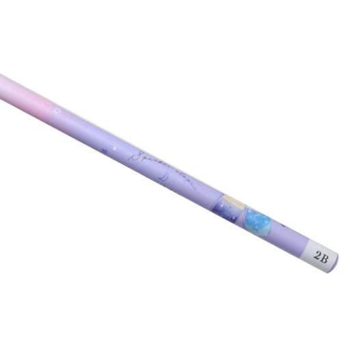 鉛筆 スパークルユートピア えんぴつ 2B パープル 新入学 SPARKLE UTOPIA カミオジャパン