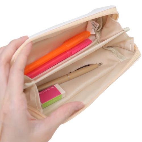 ターンオープンペンケース ペンポーチ COLOR DAYS MOMONGA カミオ